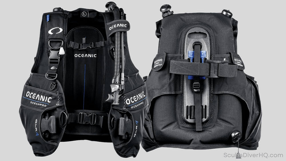 Oceanic Oceanpro BCD Front and Back