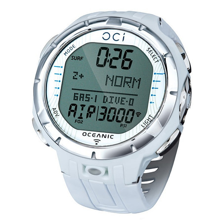 Oceanic Oci Dive Computer Watch White