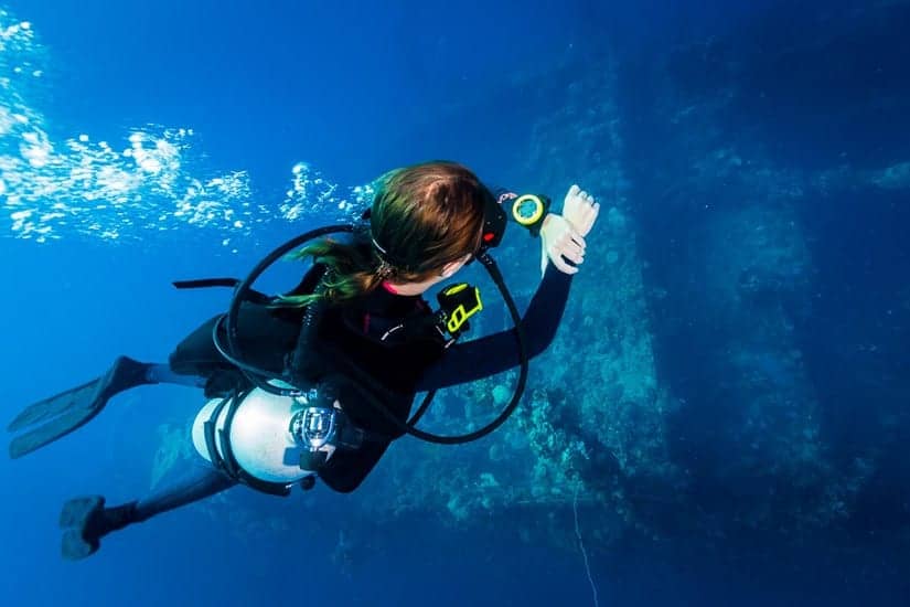 Scuba Diving with Zopp Novo Dive Computer